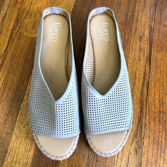 NEW Franco Sarto Paige 2 Espadrille Platform Wedges in Cashmere | 11 - Picture 3 of 9